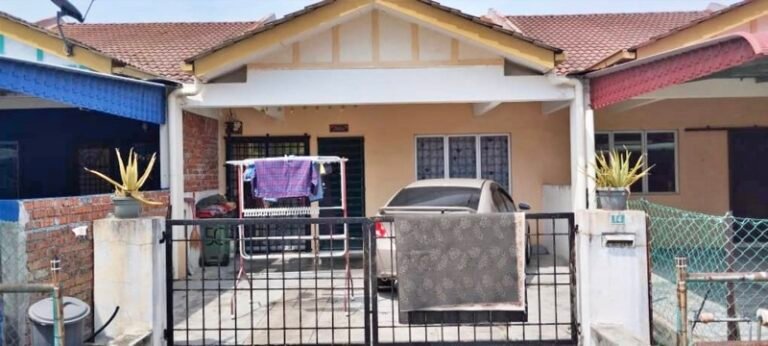 rumah teres untuk dijual taman klebang putra 1 768x346